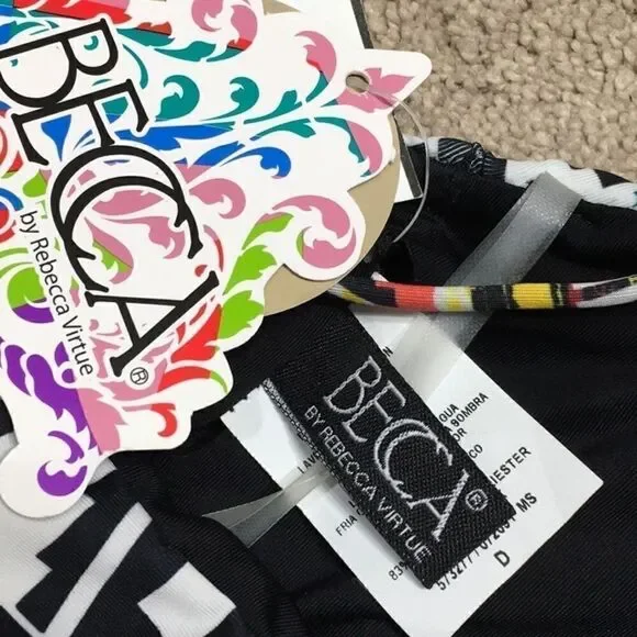 BECCA Medium bikini top . NWT - Picture 6 of 13